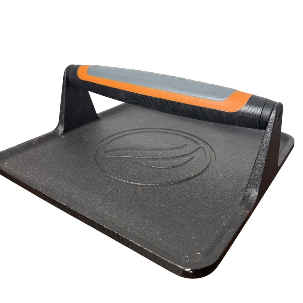 Blackstone Cast Iron Griddle Press Square Burger Press Heat Resistant Handle